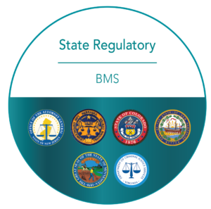 State regulatory BMS: A system that monitors and controls various processes to ensure compliance with state regulations.