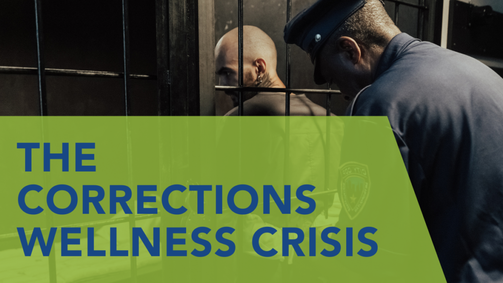 Blog header - the corrections wellness crisis